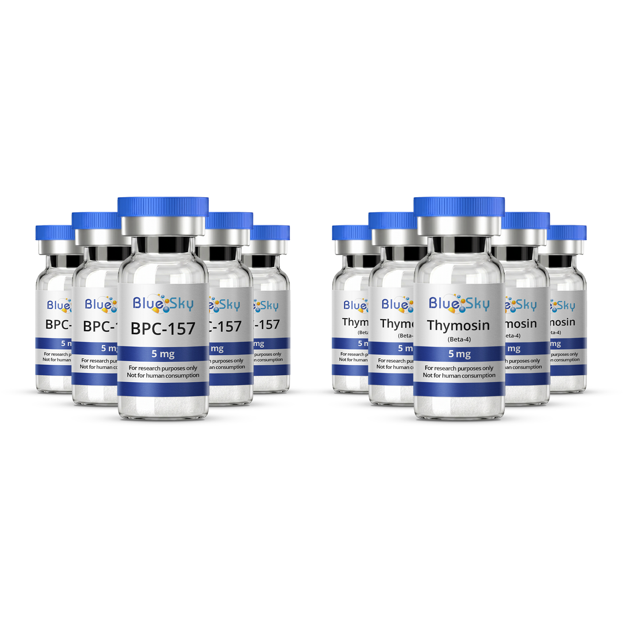 Bundle (BPC-157 5mg x5 + TB500 5mg x5)
