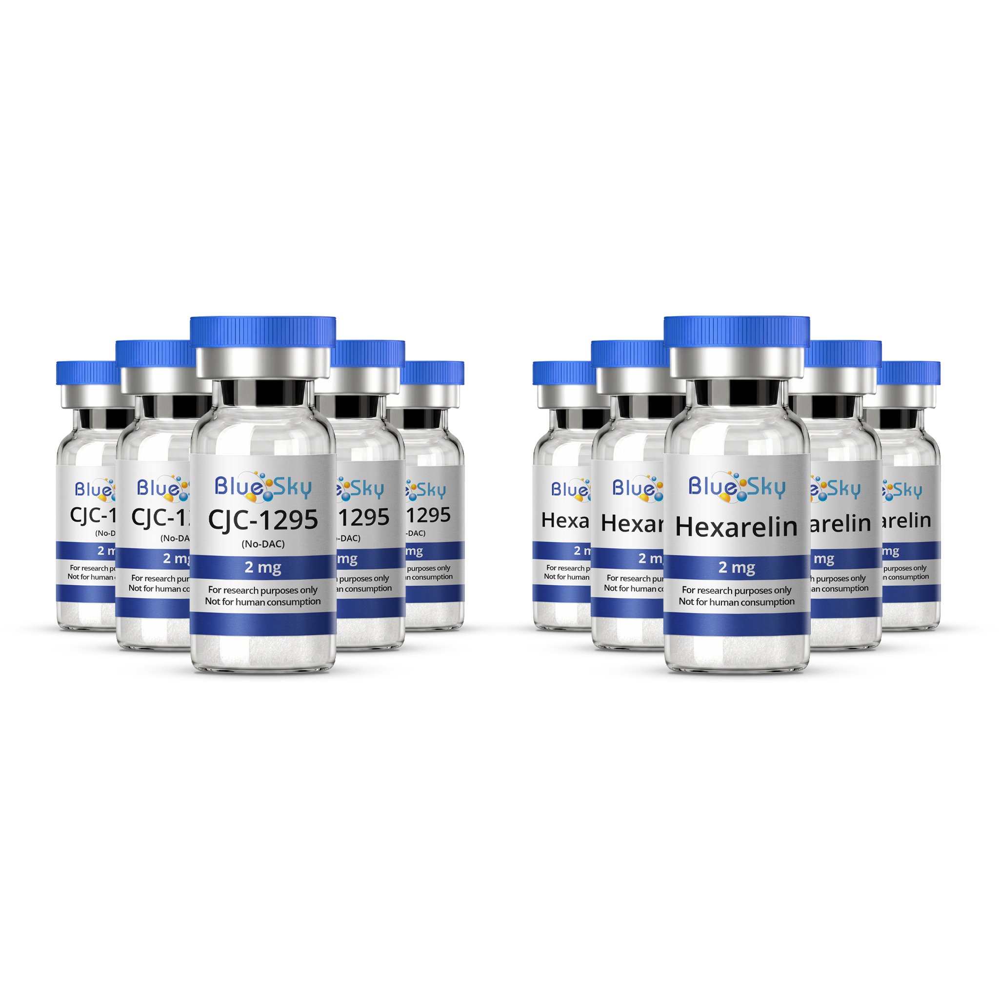 Bundle (CJC-1295 No Dac 2mg x5 + HEXARELIN 2mg x5)