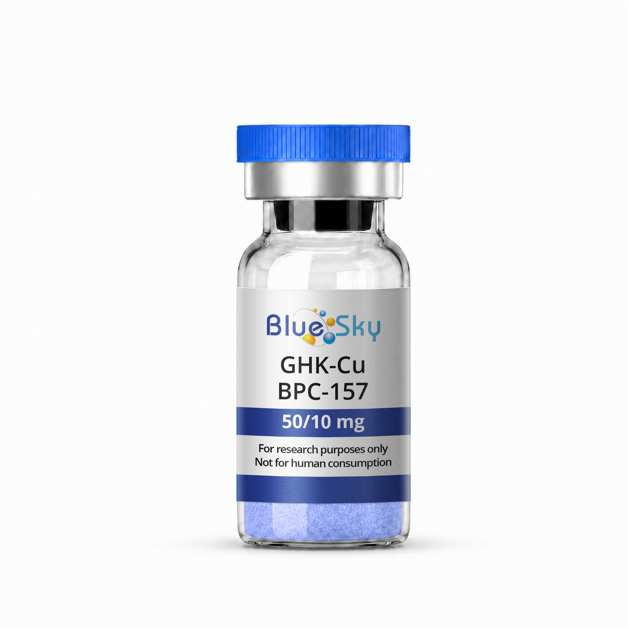 Blend GHK-Cu 50mg with BPC-157 10mg
