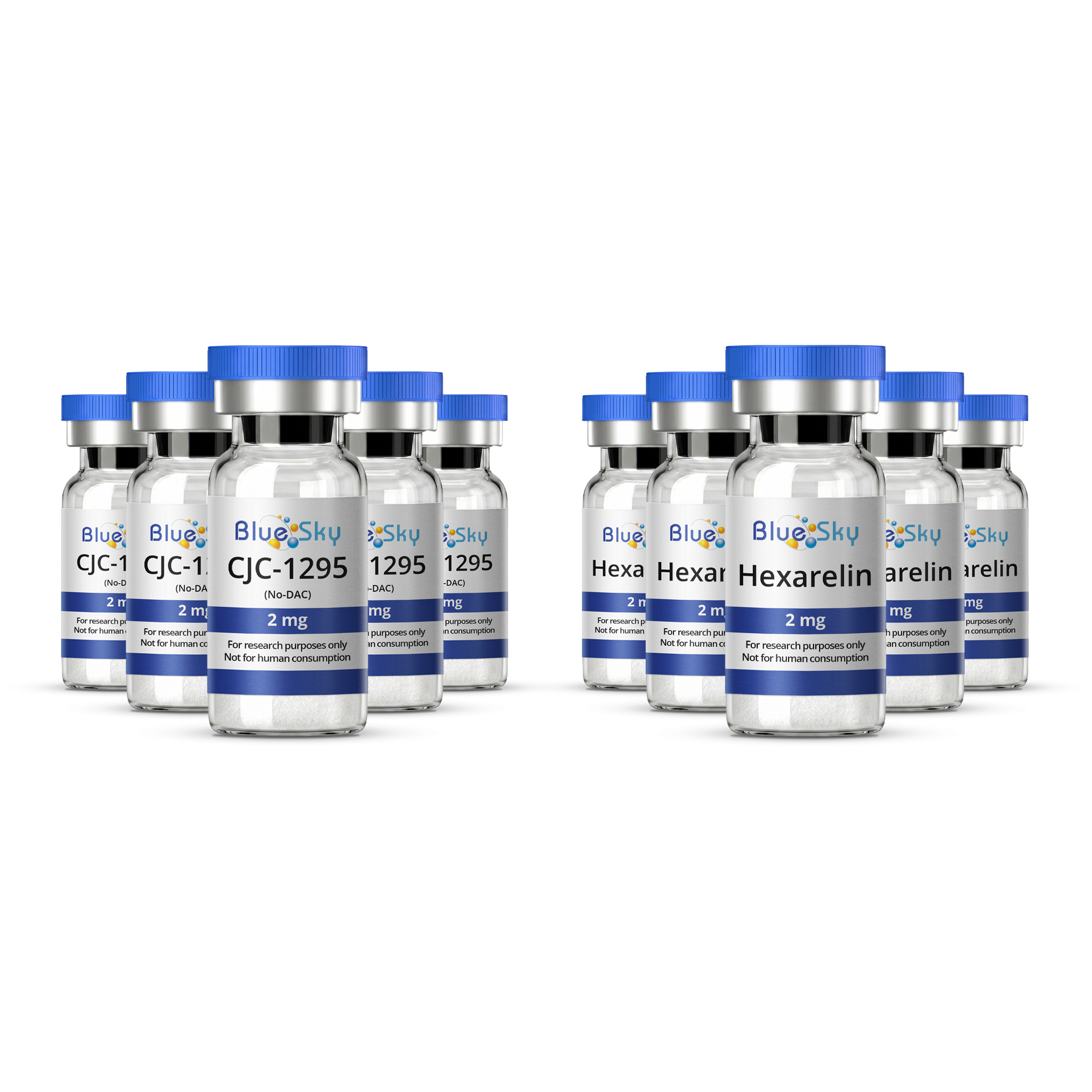 Bundle (CJC-1295 No Dac 2mg x5 + HEXARELIN 2mg x5)