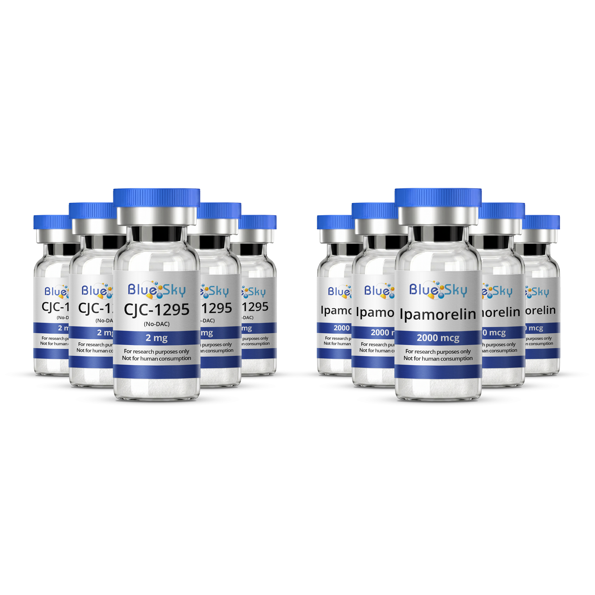Bundle (CJC-1295 No Dac 2mg x5 + Ipamorelin 2mg x5)